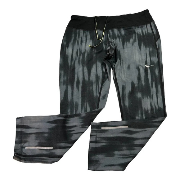 NIKE Women's Dri-Fit Running Drawstring Compression Leggings Size Medium - Picture 1 of 5